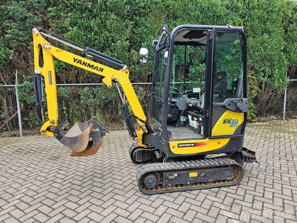Yanmar SV 18 Мини екскаватори < 7 т