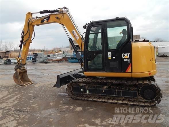 CAT 308E2 CR Верижен екскаватор