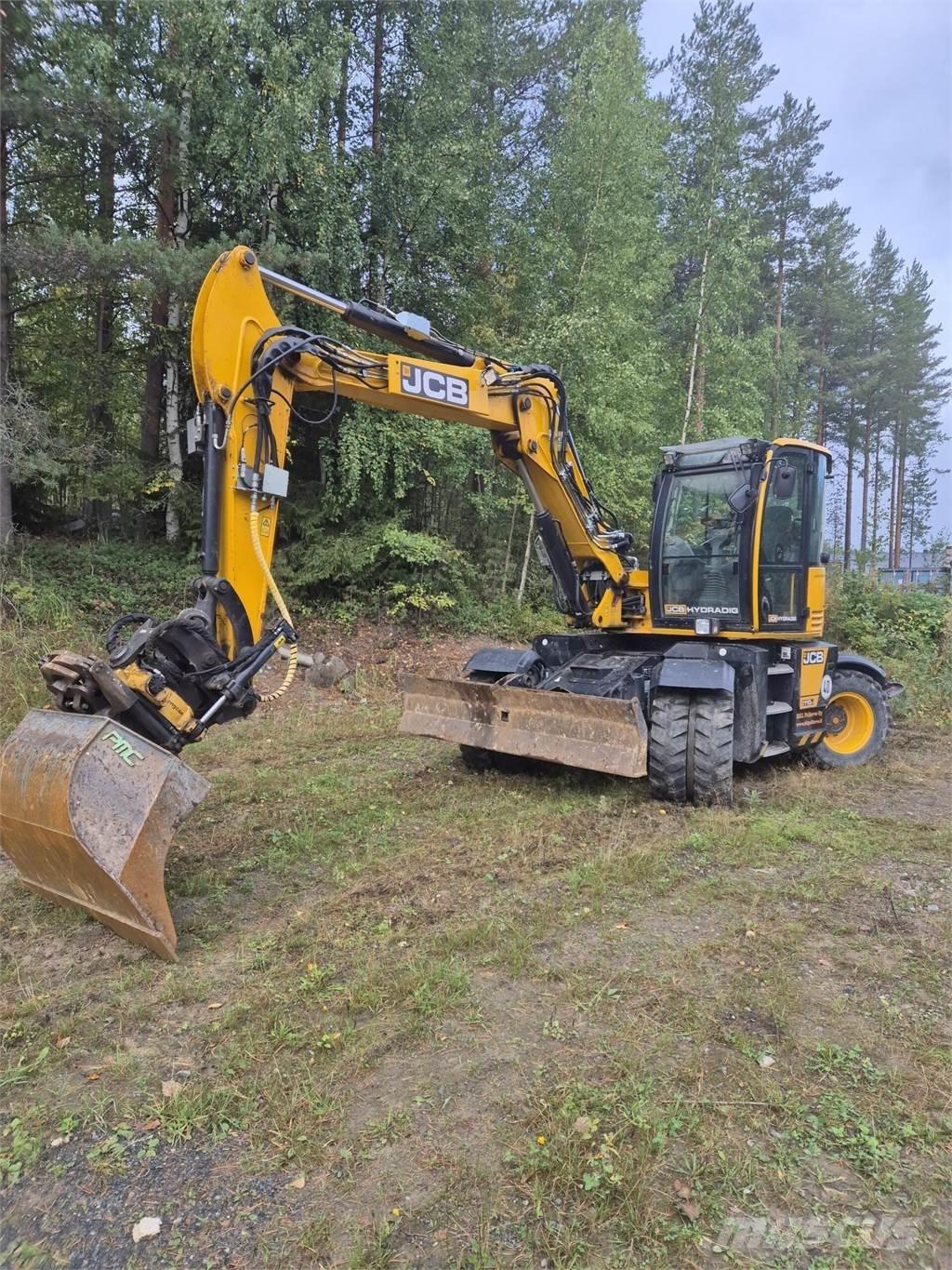 JCB 110W Hydradig Колесни екскаватори