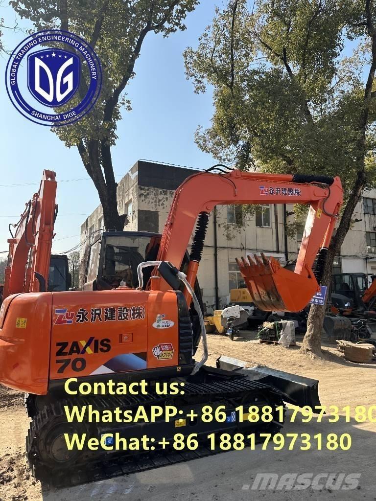 Hitachi ZX 70 Мини екскаватори < 7 т