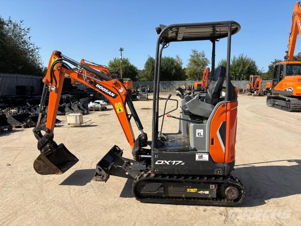 Doosan DX 17 Мини екскаватори < 7 т