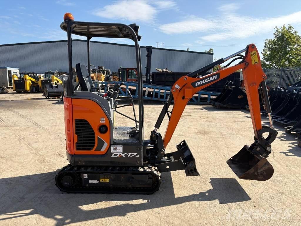 Doosan DX 17 Мини екскаватори < 7 т