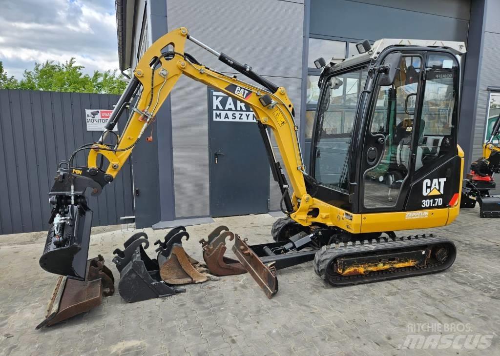 CAT 301.7 D Мини екскаватори < 7 т