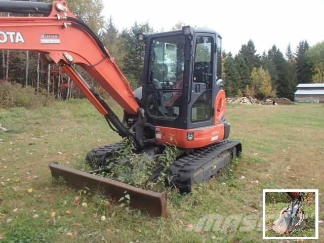 Kubota U 55-4 Мини екскаватори < 7 т