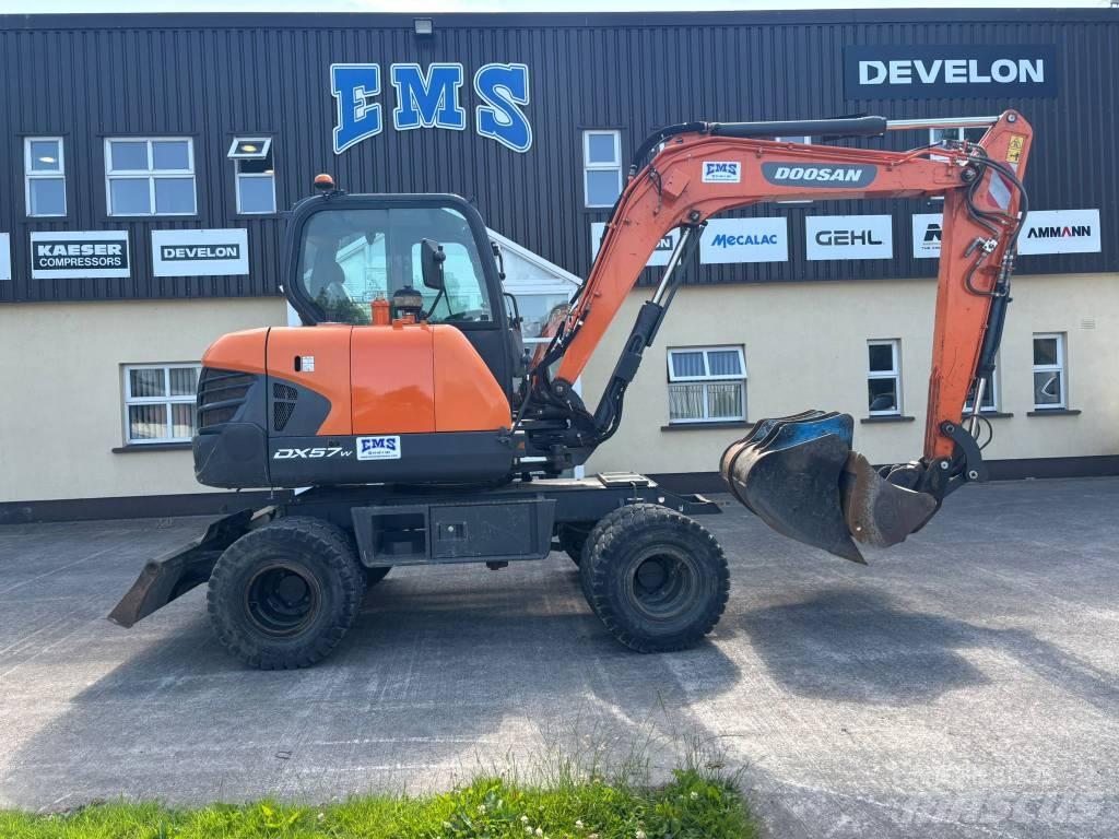 Doosan DX 57 W-5 Колесни екскаватори