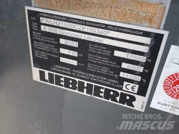 Liebherr A 916 Comp Колесни екскаватори