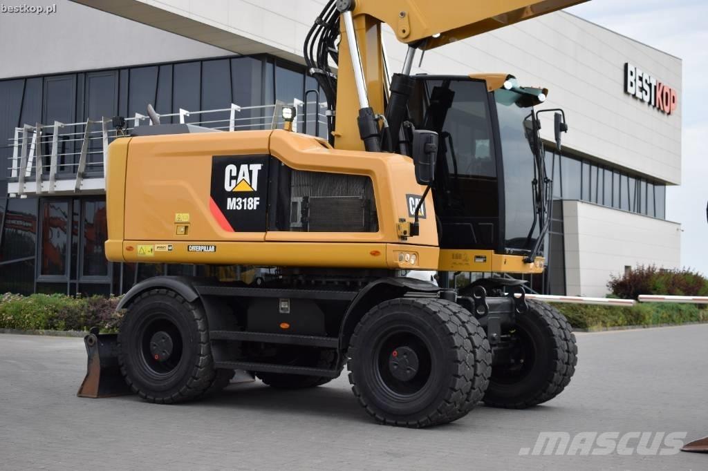 CAT M 318 F Колесни екскаватори