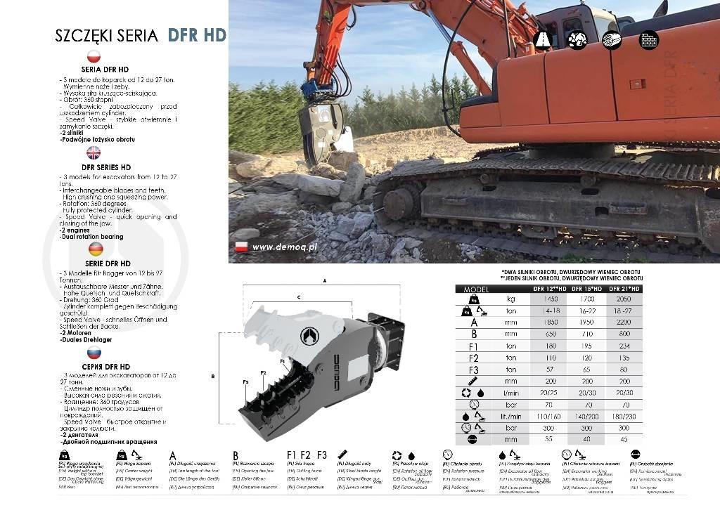  DEMOQ DFR15 строителни трошачки