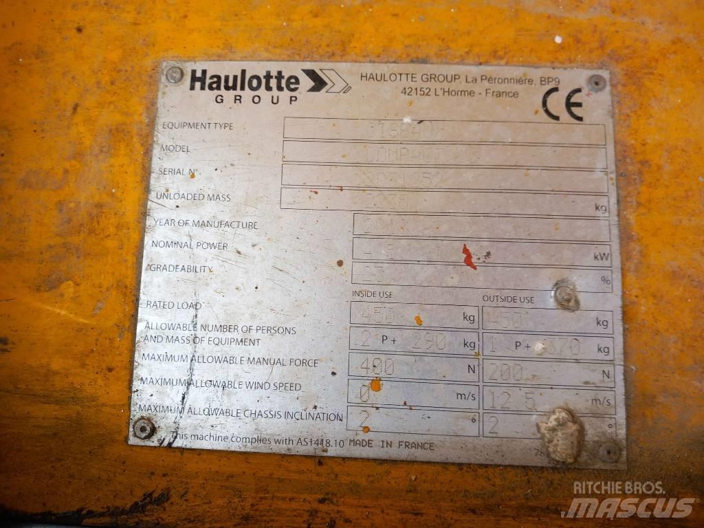 Haulotte Compact 10 Ножични работни платформи