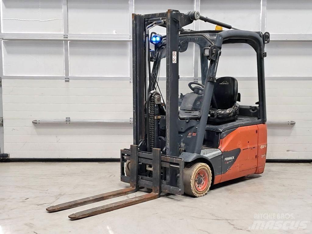 Linde E16-02 Електрически вилични кари-повдигачи