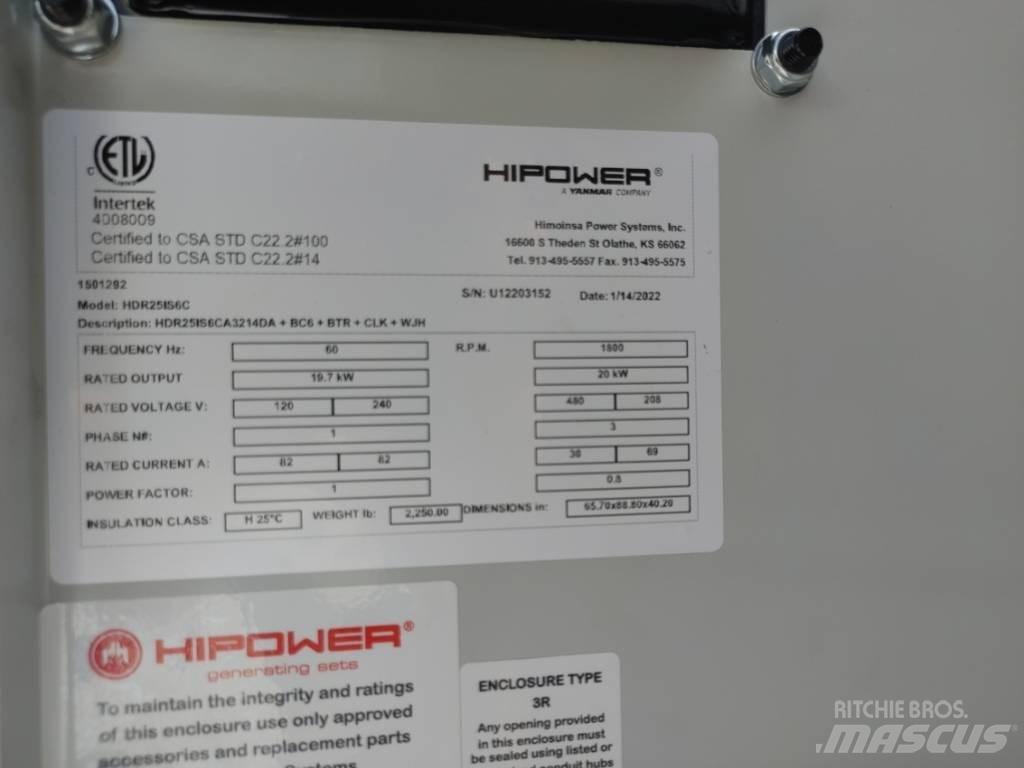 Hipower HRIW-25 Дизелови генератори
