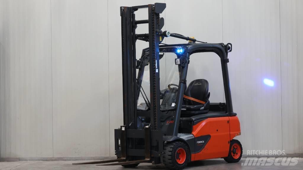 Linde E20PL-02 Електрически вилични кари-повдигачи