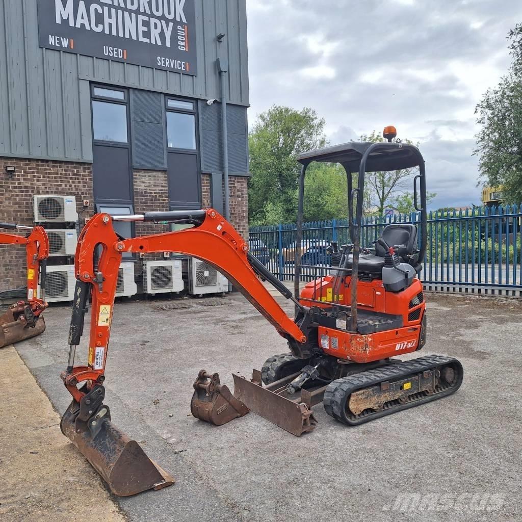 Kubota U 17-3 Мини екскаватори < 7 т