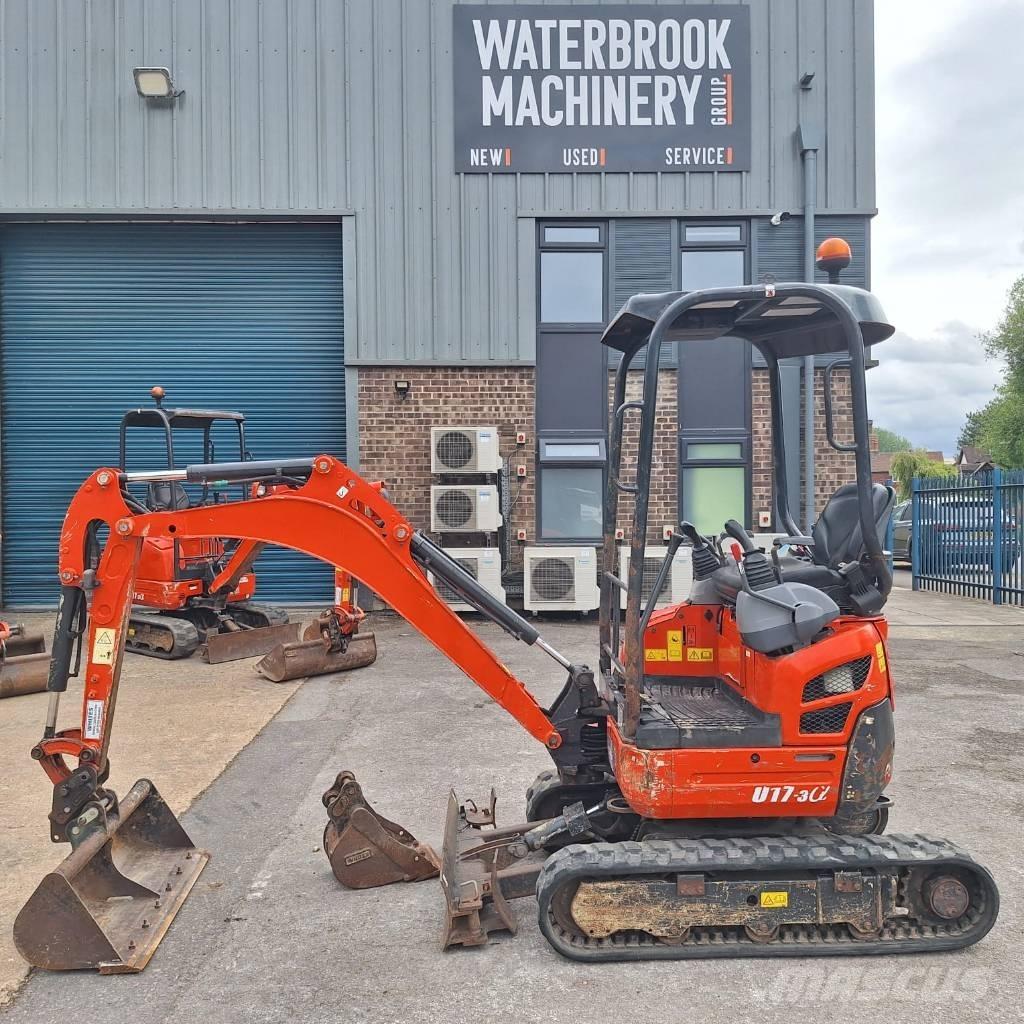 Kubota U 17-3 Мини екскаватори < 7 т