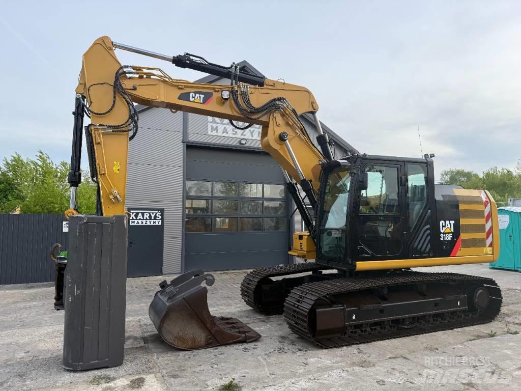 CAT 318 Верижен екскаватор