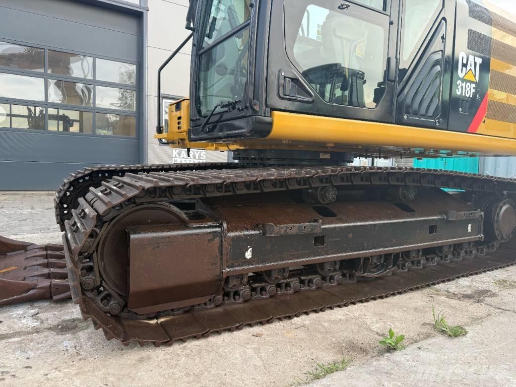 CAT 318 Верижен екскаватор