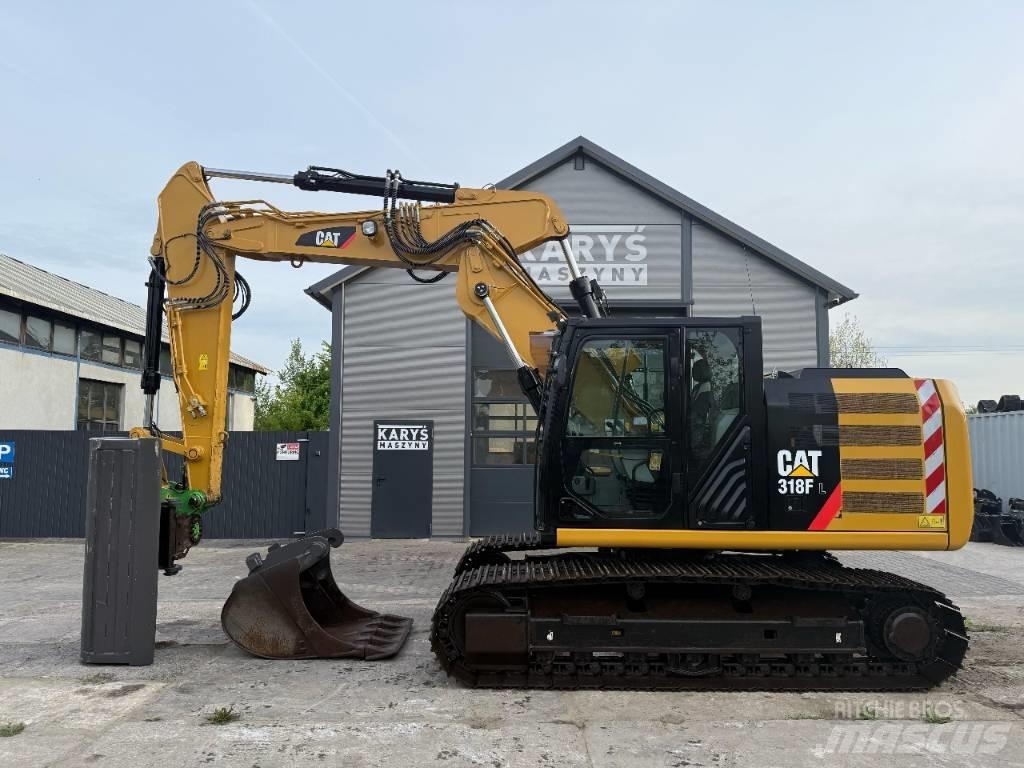 CAT 318 Верижен екскаватор