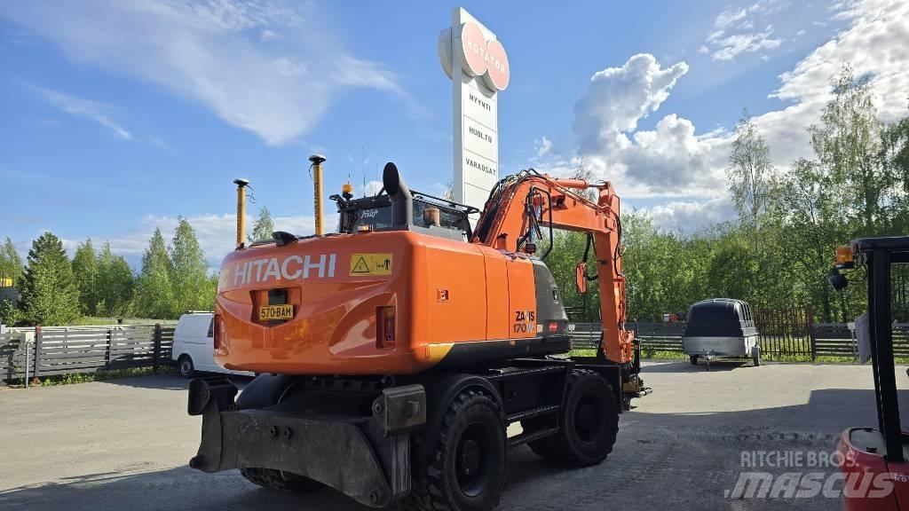 Hitachi ZX 170 W-5 Колесни екскаватори