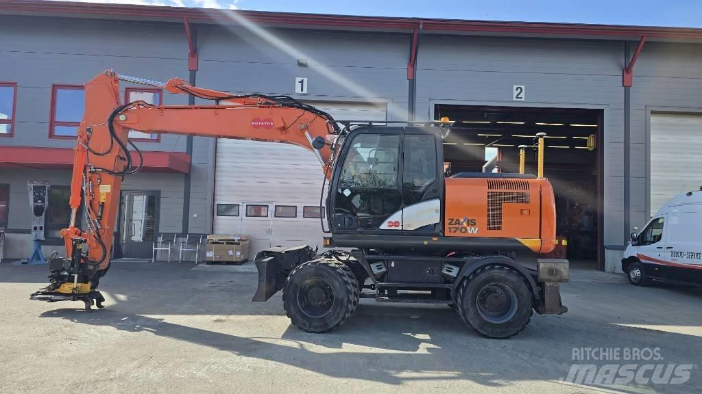 Hitachi ZX 170 W-5 Колесни екскаватори