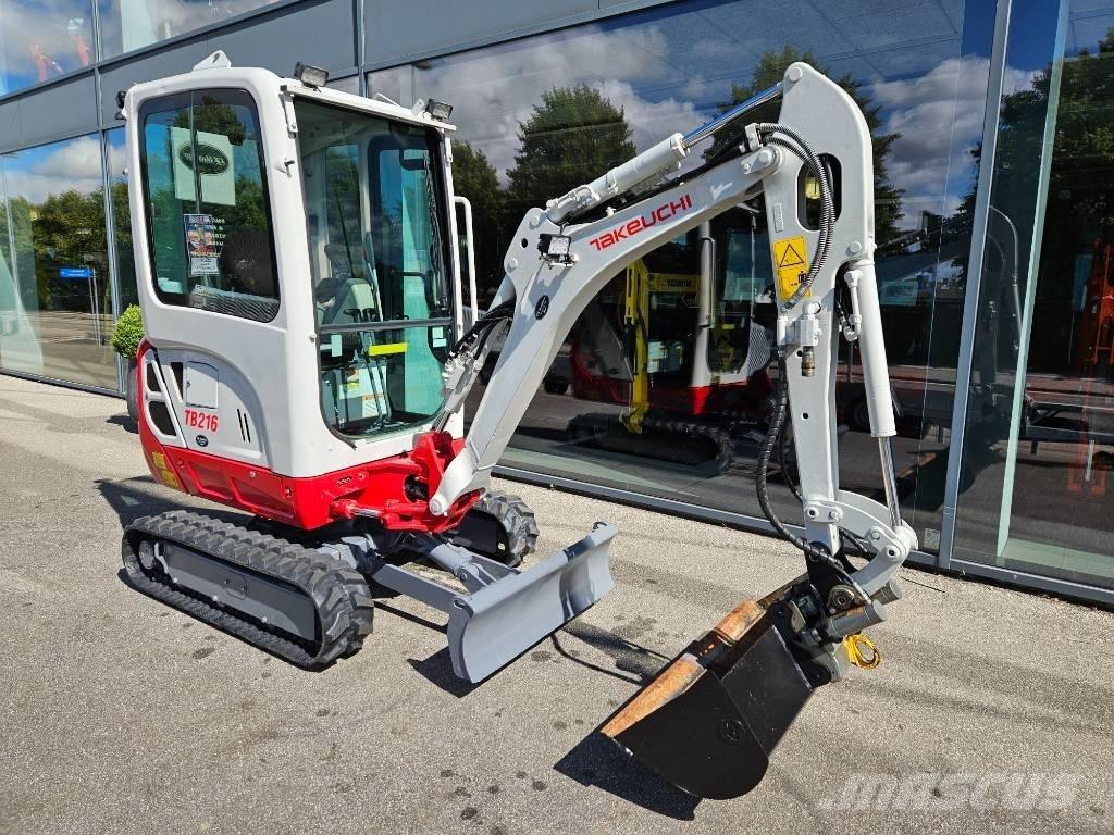 Takeuchi TB 216 Мини екскаватори < 7 т