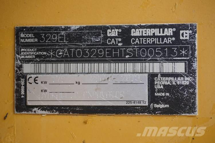 CAT 329 EL Верижен екскаватор