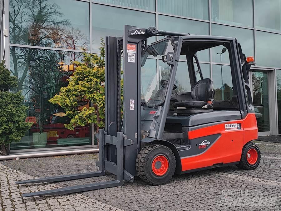 Linde E30L-01 Електрически вилични кари-повдигачи