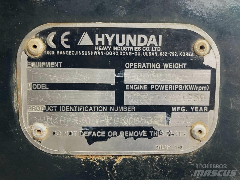 Hyundai HX 300 L Верижен екскаватор