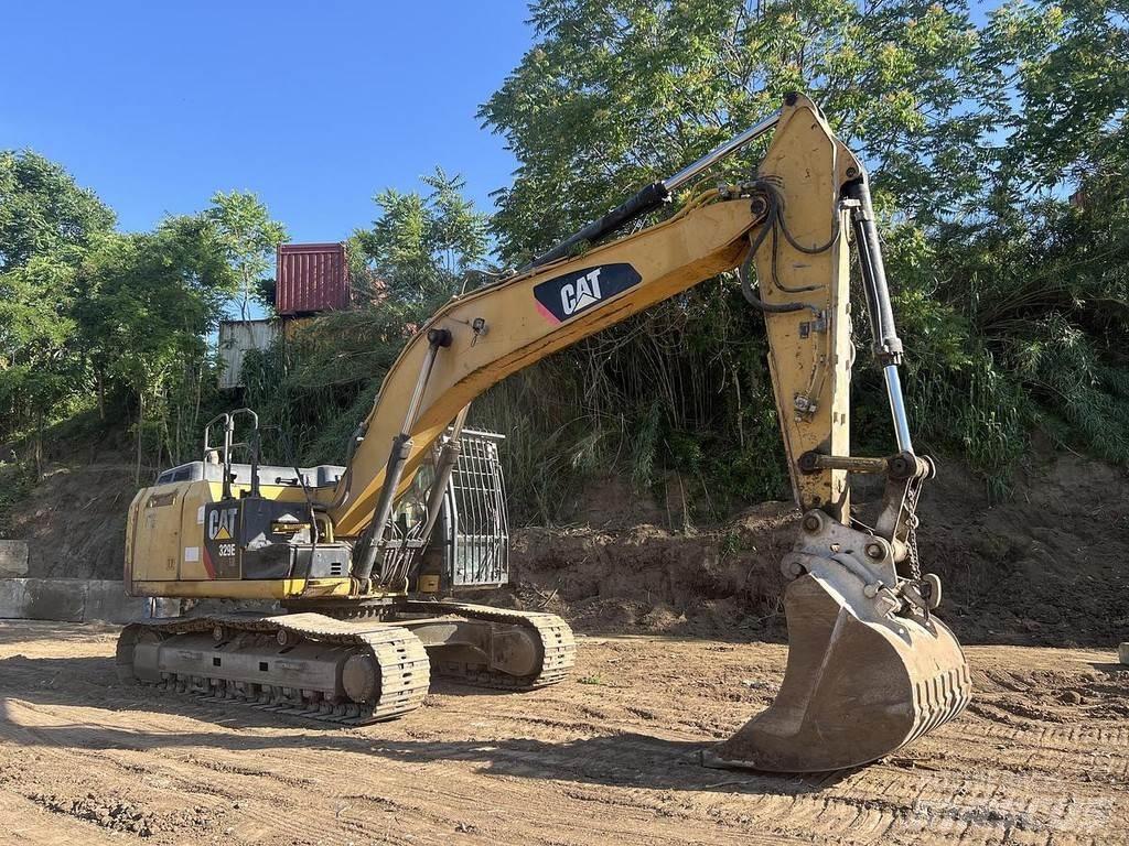 CAT 329E LN Верижен екскаватор