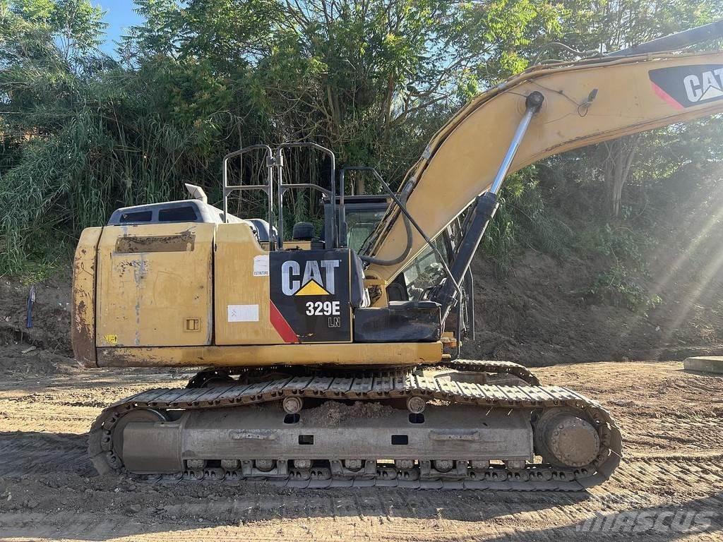 CAT 329E LN Верижен екскаватор