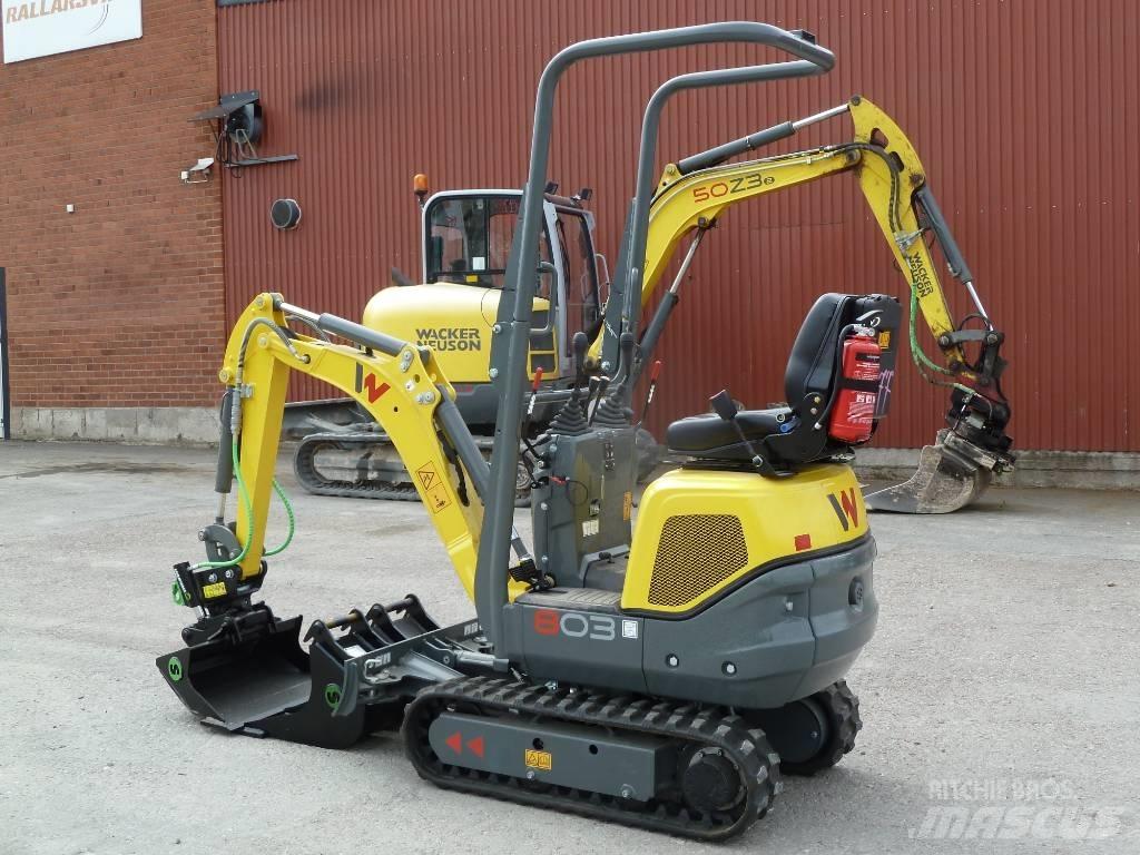 Wacker Neuson 803 Мини екскаватори < 7 т