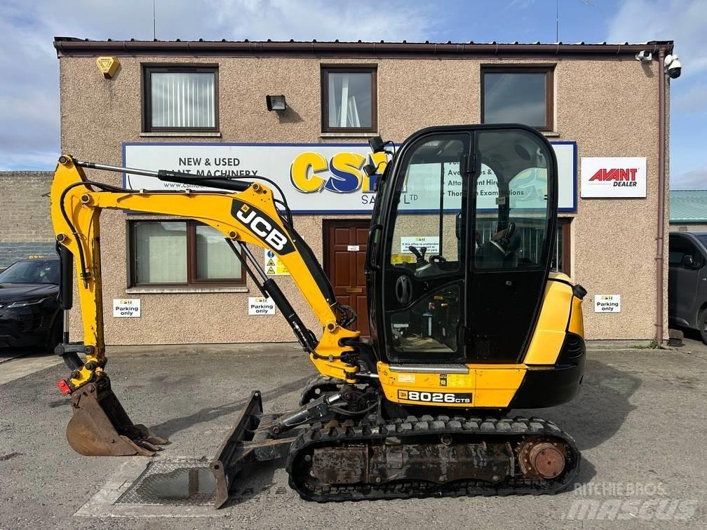 JCB 8026 CTS Мини екскаватори < 7 т