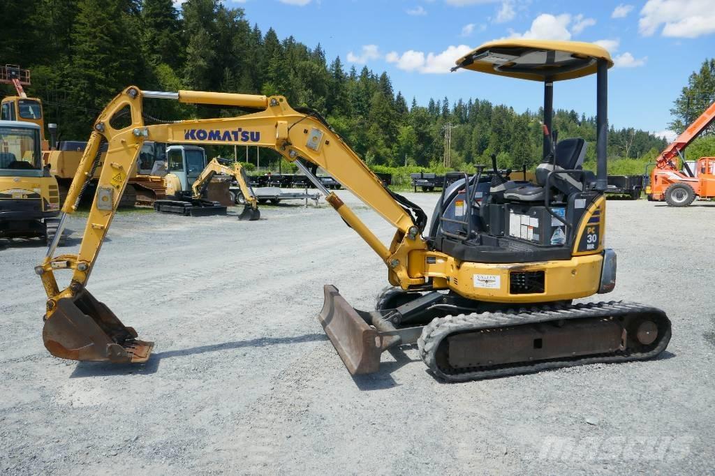 Komatsu PC 30 MR-3 Мини екскаватори < 7 т