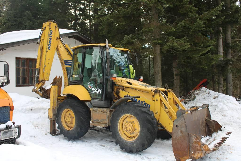 Komatsu WB 93 S-5 Товарач със заден ексватор