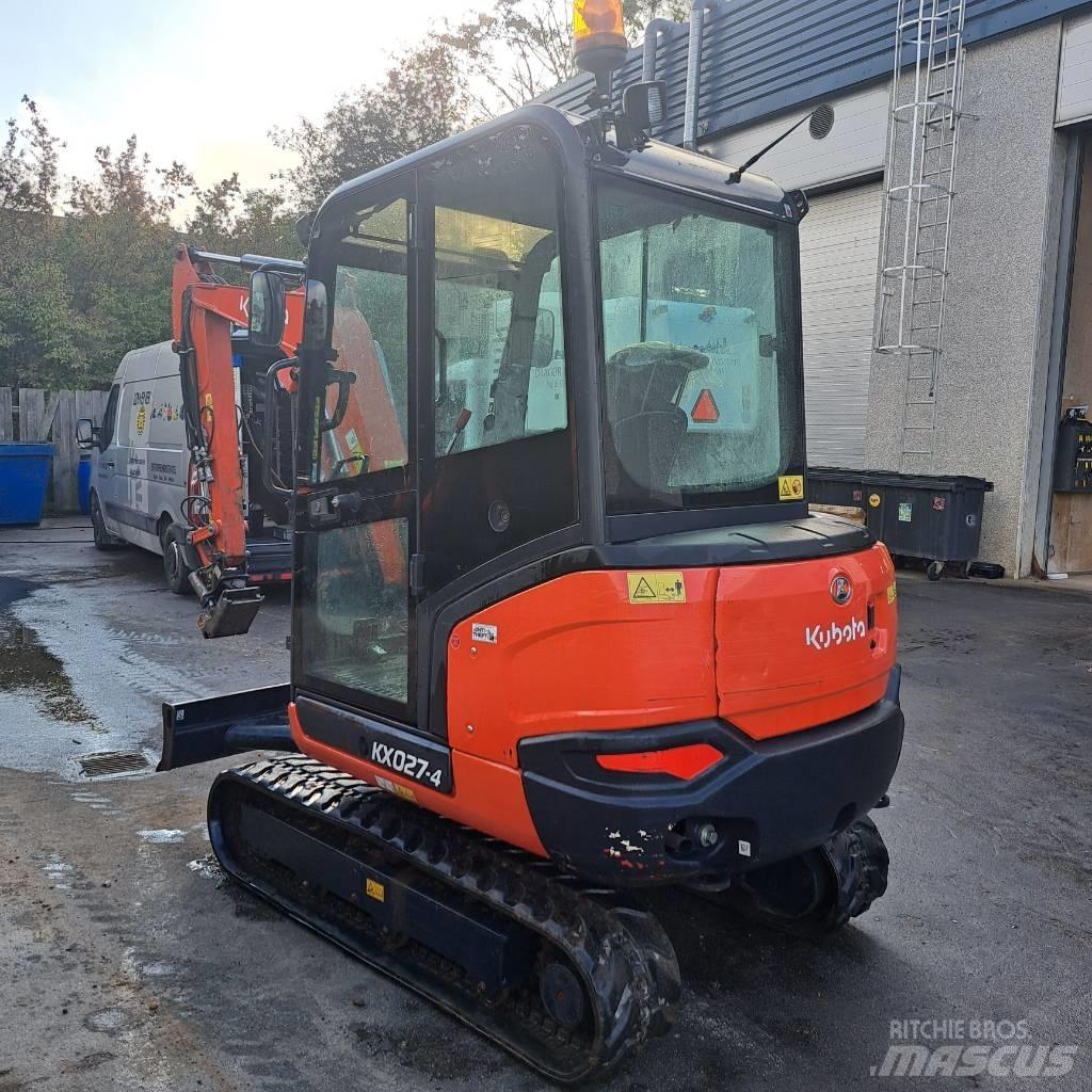 Kubota KX 027-4 Мини екскаватори < 7 т