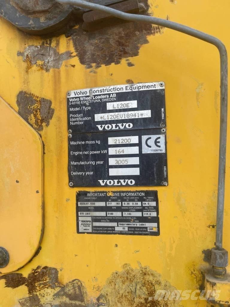 Volvo L 120 E Колесни товарачи