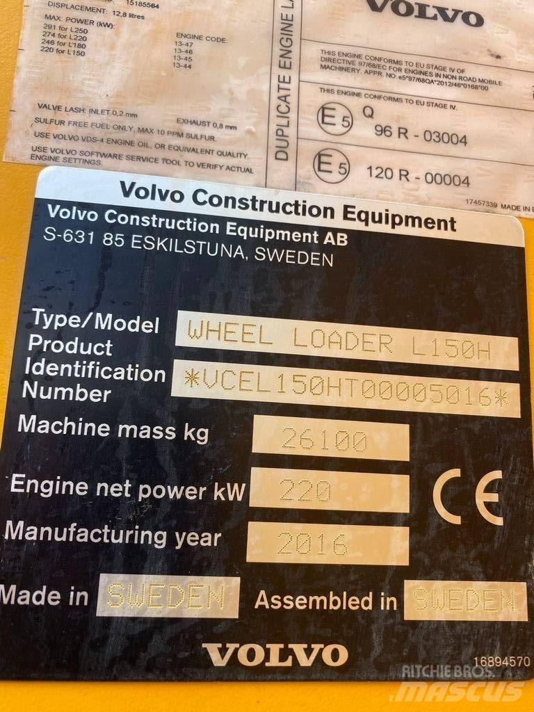 Volvo L 150 H Колесни товарачи