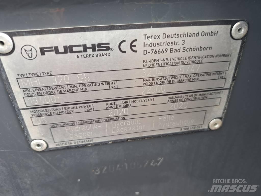 Fuchs MHL320F Оператори на отпадъци/индустрия
