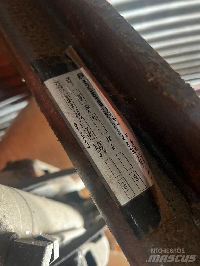 Kinshofer KM 605 Аксесоари за обработка на товари