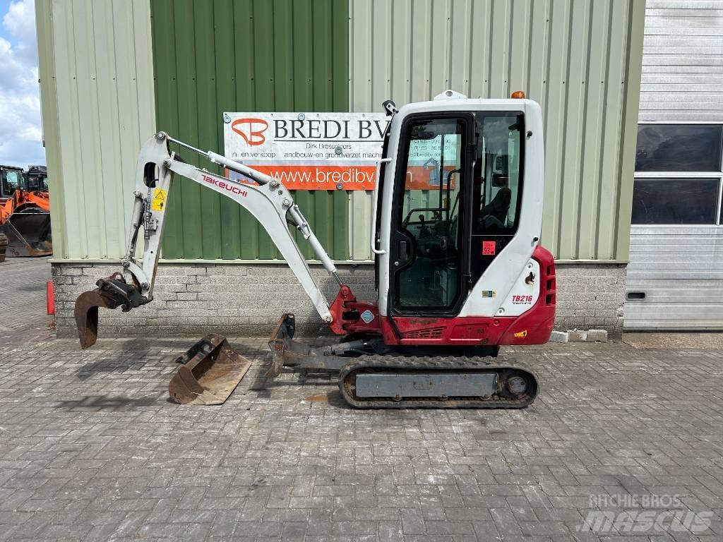 Takeuchi TB 216 Мини екскаватори < 7 т