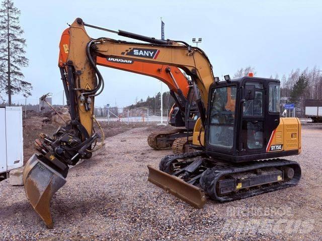 Sany SY75C Средни екскаватори 7т - 12т