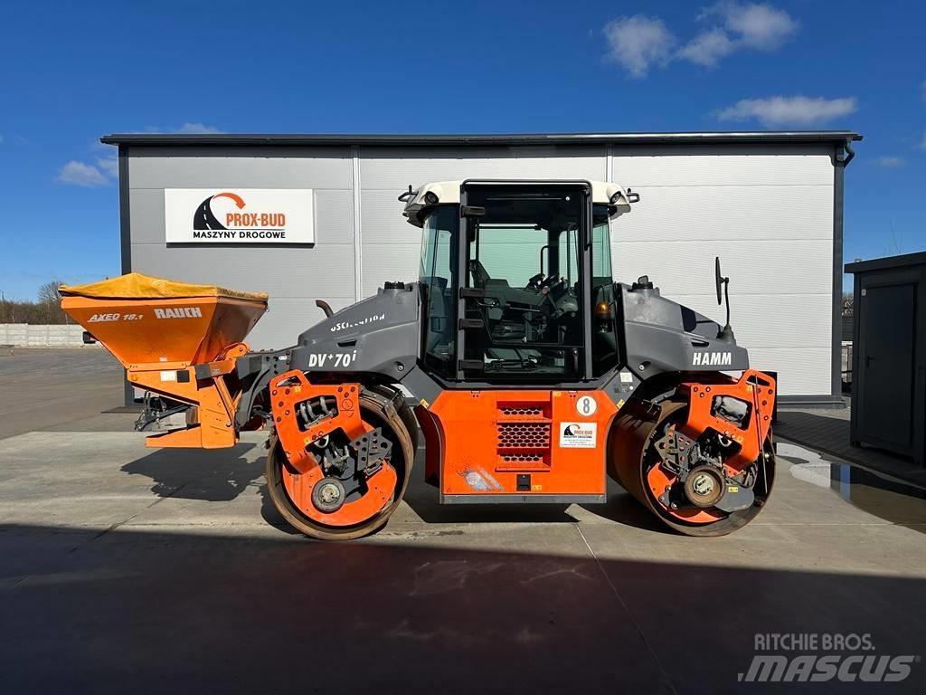 Hamm DV+ 70i VO - S Двойни барабанни ролки
