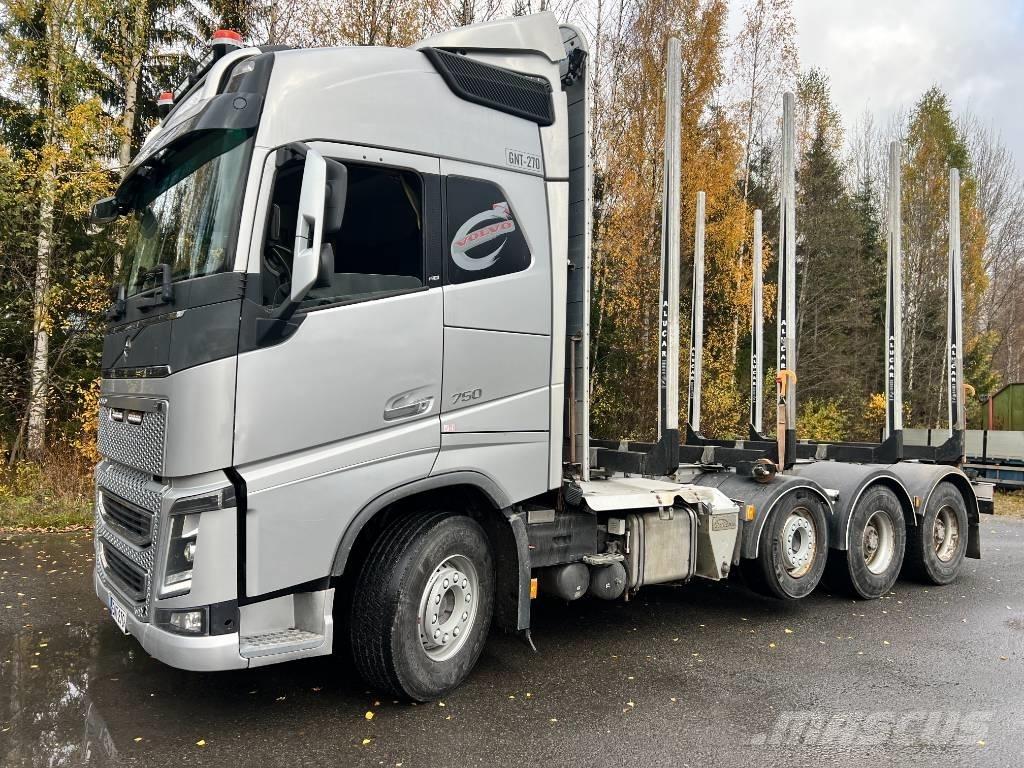 Volvo FH 16 750 За превоз на дървени трупи