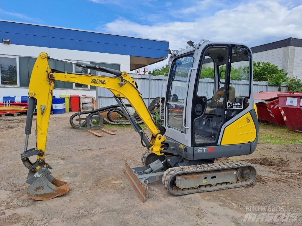 Wacker Neuson ET18 Верижен екскаватор