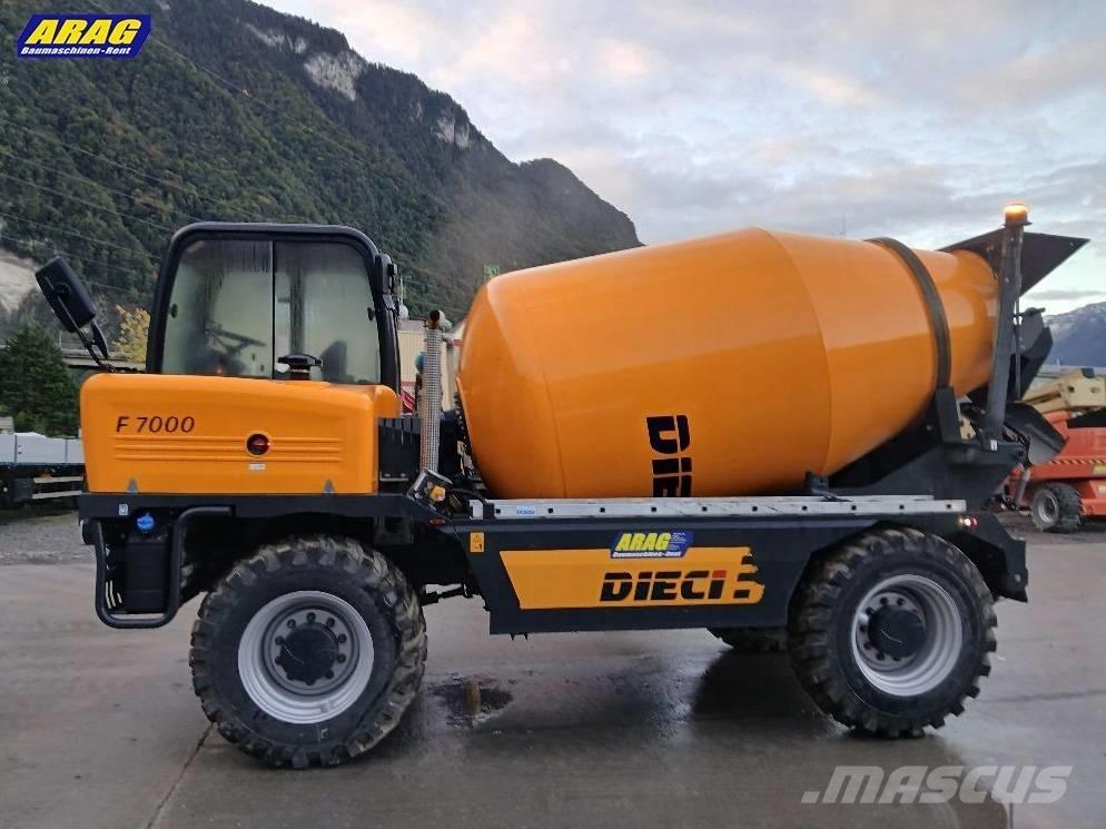 Dieci F7000 Бетоно/варо бъркачки