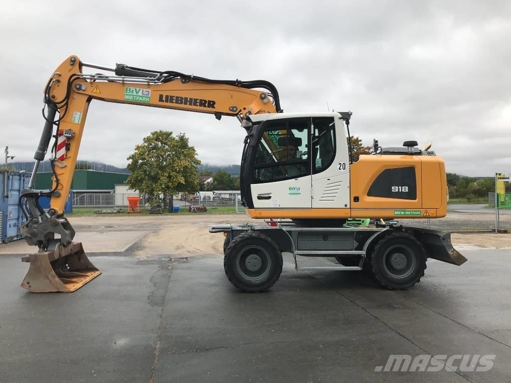Liebherr A 918 Колесни екскаватори