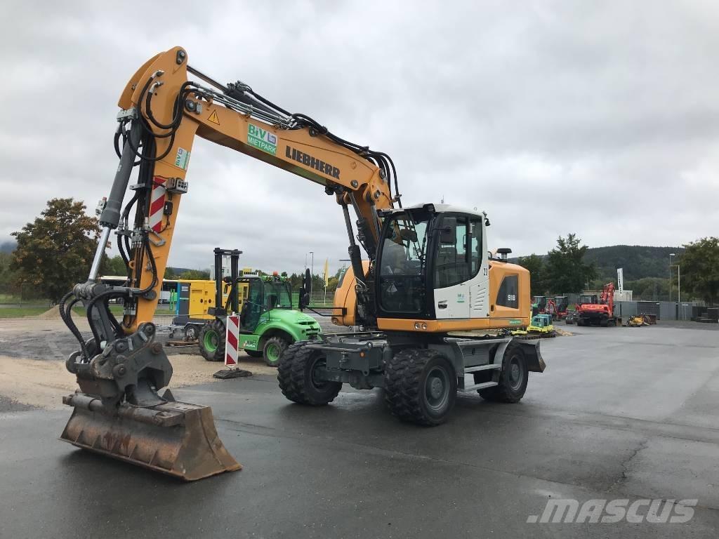Liebherr A 918 Колесни екскаватори