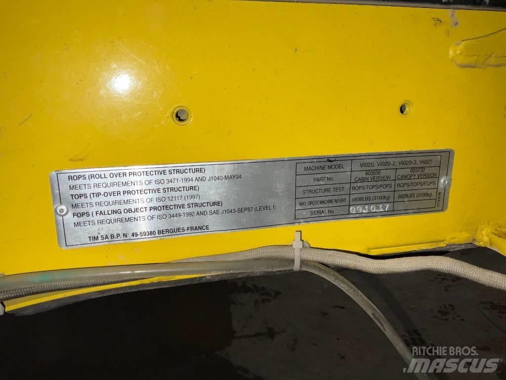 Yanmar Vio 20 / vio 25 Кабина