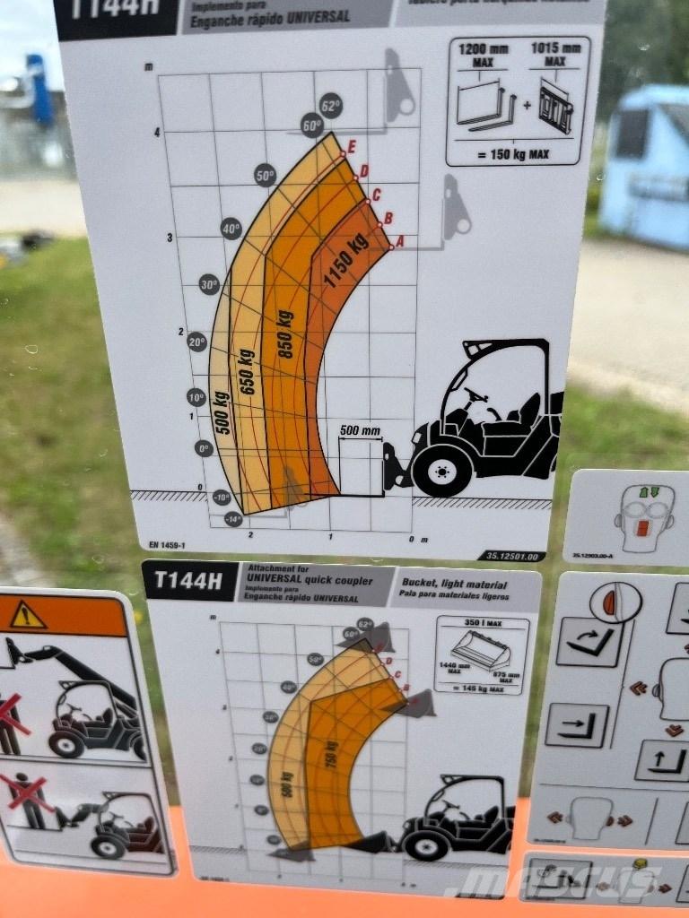Ausa T 144 H Телескопични товарачи