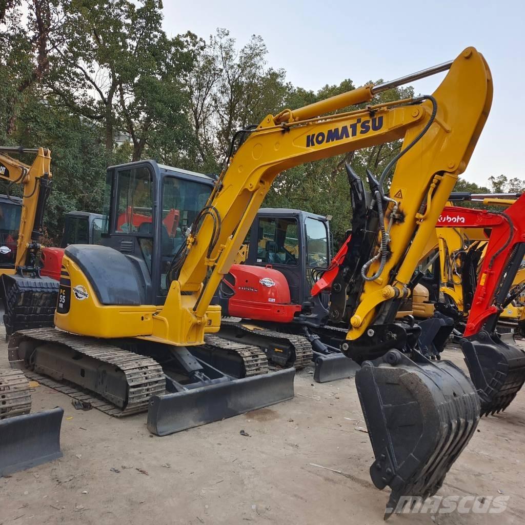 Komatsu PC 55 MR Мини екскаватори < 7 т