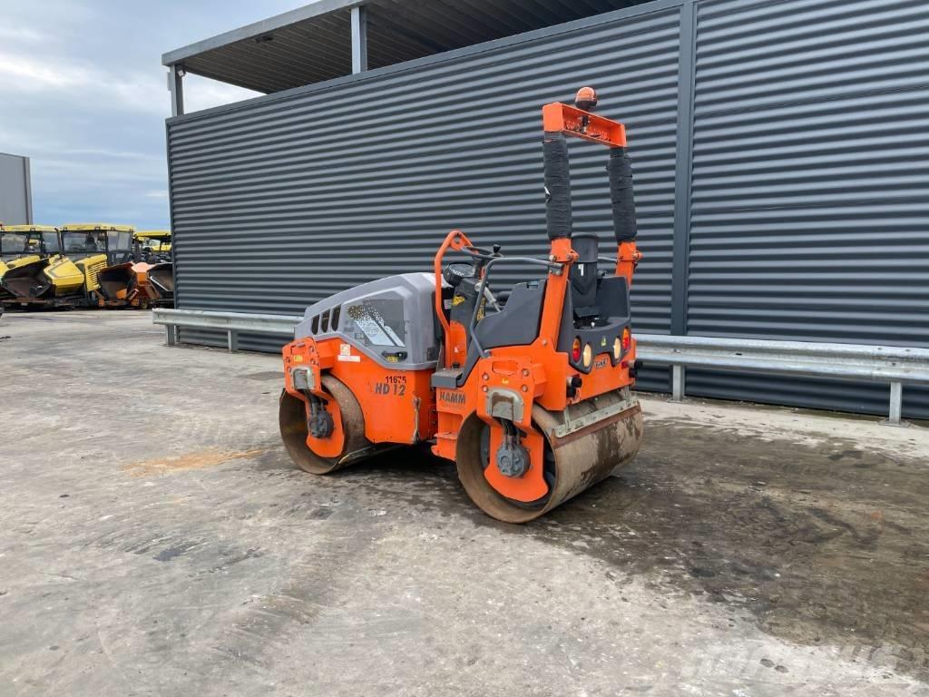 Hamm HD 12 VV Двойни барабанни ролки
